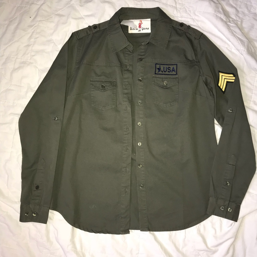 Boho Jane army jacket - Picture 1 of 2